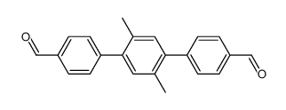 2′,5′-二甲基-[1,1′:4′,1'-三联苯] -4,4'-二甲醛结构式