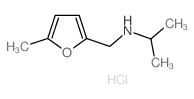 N-[(5-Methyl-2-furyl)methyl]propan-2-amine hydrochloride Structure