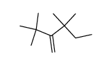 2-tert-butyl-3,3-dimethyl-pent-1-ene结构式