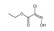 chlorohydroxyimino-acetic acid ethyl ester Structure