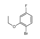 1-bromo-2-ethoxy-4-fluorobenzene Structure