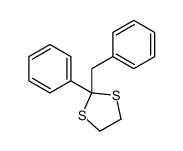 2-benzyl-2-phenyl-1,3-dithiolane结构式