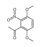 1-(3,6-Dimethoxy-2-nitrophenyl)ethanone Structure