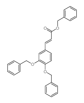 benzyl (E)-3-[3,4-bis(phenylmethoxy)phenyl]prop-2-enoate picture