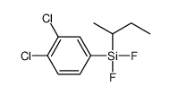 butan-2-yl-(3,4-dichlorophenyl)-difluorosilane结构式