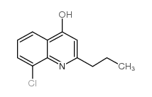 8-chloro-2-propyl-1H-quinolin-4-one Structure