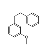 1-methoxy-3-(2-phenylprop-2-enyl)benzene Structure