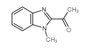 1-(1-甲基-1H-苯并咪唑-2-基)乙酮结构式