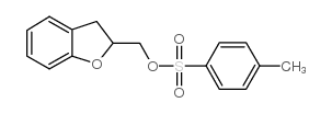 2,3-dihydro-1-benzofuran-2-ylmethyl 4-methylbenzenesulfonate Structure