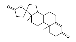 3-oxopregn-4-ene-21,17alpha-carbolactone结构式