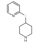 2-(PIPERIDIN-4-YLSULFANYL)-PYRIDINE Structure