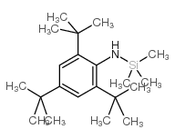 2,4,6-三叔丁基-N-(三甲基甲硅烷基)苯胺结构式