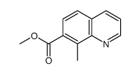 9-甲基喹啉-7-羧酸结构式