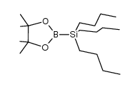 n-Bu3SiB(pinacolate)结构式