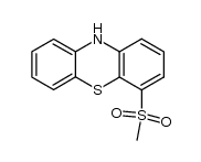 4-methanesulfonyl-10H-phenothiazine结构式