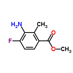 Methyl 3-amino-4-fluoro-2-methylbenzoate Structure