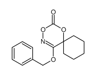 5-phenylmethoxy-1,3-dioxa-4-azaspiro[5.5]undec-4-en-2-one Structure