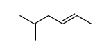 2-Methyl-1,4-hexadiene结构式