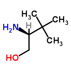 D-叔亮氨醇结构式