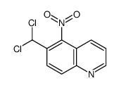 6-(dichloromethyl)-5-nitroquinoline结构式