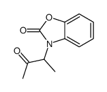3-(3-oxobutan-2-yl)-1,3-benzoxazol-2-one Structure