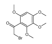 2-bromo-1-(2,3,4,6-tetramethoxyphenyl)ethanone Structure