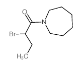 1-(2-bromobutanoyl)azepane(SALTDATA: FREE)结构式