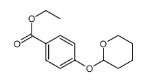 ethyl 4-(oxan-2-yloxy)benzoate结构式