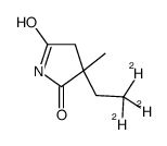 Ethosuximide-d3结构式