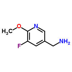 C-(5-Fluoro-6-Methoxy-pyridin-3-yl)-Methylamine structure