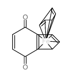 Iron, (h5-2,4-cyclopentadien-1-yl)[(1,2,3,3a,7a-h)-4,7-dihydro-4,7-dioxo-1H-inden-1-yl]-结构式