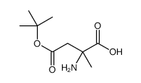 2-甲基-L-天冬氨酸 4-叔丁酯结构式