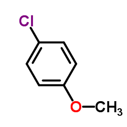 1-Chloro-4-methoxybenzene-d4结构式