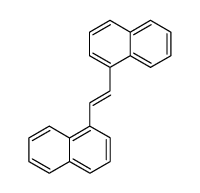 1,1'-(E)-1,2-ethenediylbisnaphthalene Structure