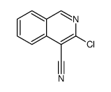 3-氯异喹啉-4-甲腈结构式