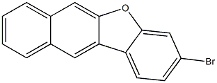 3-溴苯并萘并[2,3-b]呋喃结构式