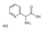 2-氨基-2-(吡啶-2-基)乙酸盐酸盐结构式