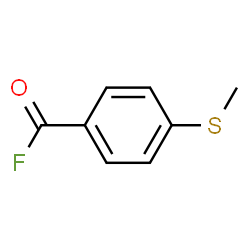 Benzoyl fluoride, 4-(methylthio)- (9CI)结构式