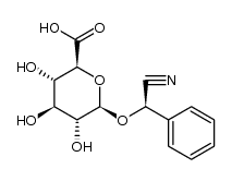β-​D-​Glucopyranosiduronic acid, (R)​-​cyanophenylmethyl结构式