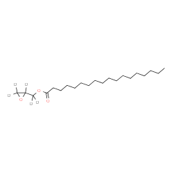 Glycidyl stearate-d5 Structure