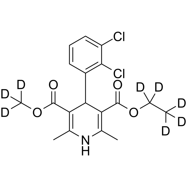 Felodipine-d8 Structure