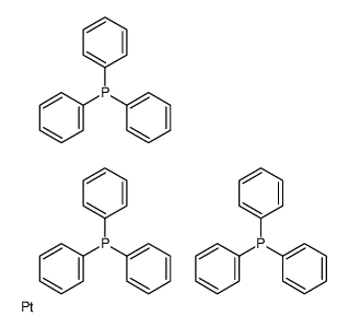 platinum,triphenylphosphane Structure