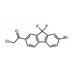 7-Bromo-2-(chloroacetyl)-9,9-difluorofluorene picture