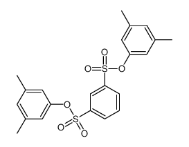 bis(3,5-dimethylphenyl) benzene-1,3-disulfonate Structure