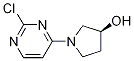 (S)-1-(2-氯-嘧啶-4-基)-吡咯烷-3-醇结构式