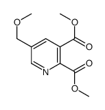 dimethyl 5-(methoxymethyl)pyridine-2,3-dicarboxylate Structure