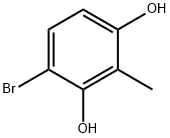 4-溴-2-甲基-1,3-二羟基苯结构式