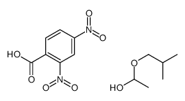 2,4-dinitrobenzoic acid,1-(2-methylpropoxy)ethanol Structure