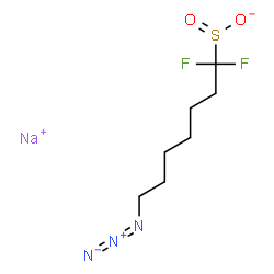 二氟庚基叠氮亚磺酸钠结构式