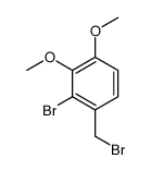 2-bromo-1-(bromomethyl)-3,4-dimethoxybenzene Structure